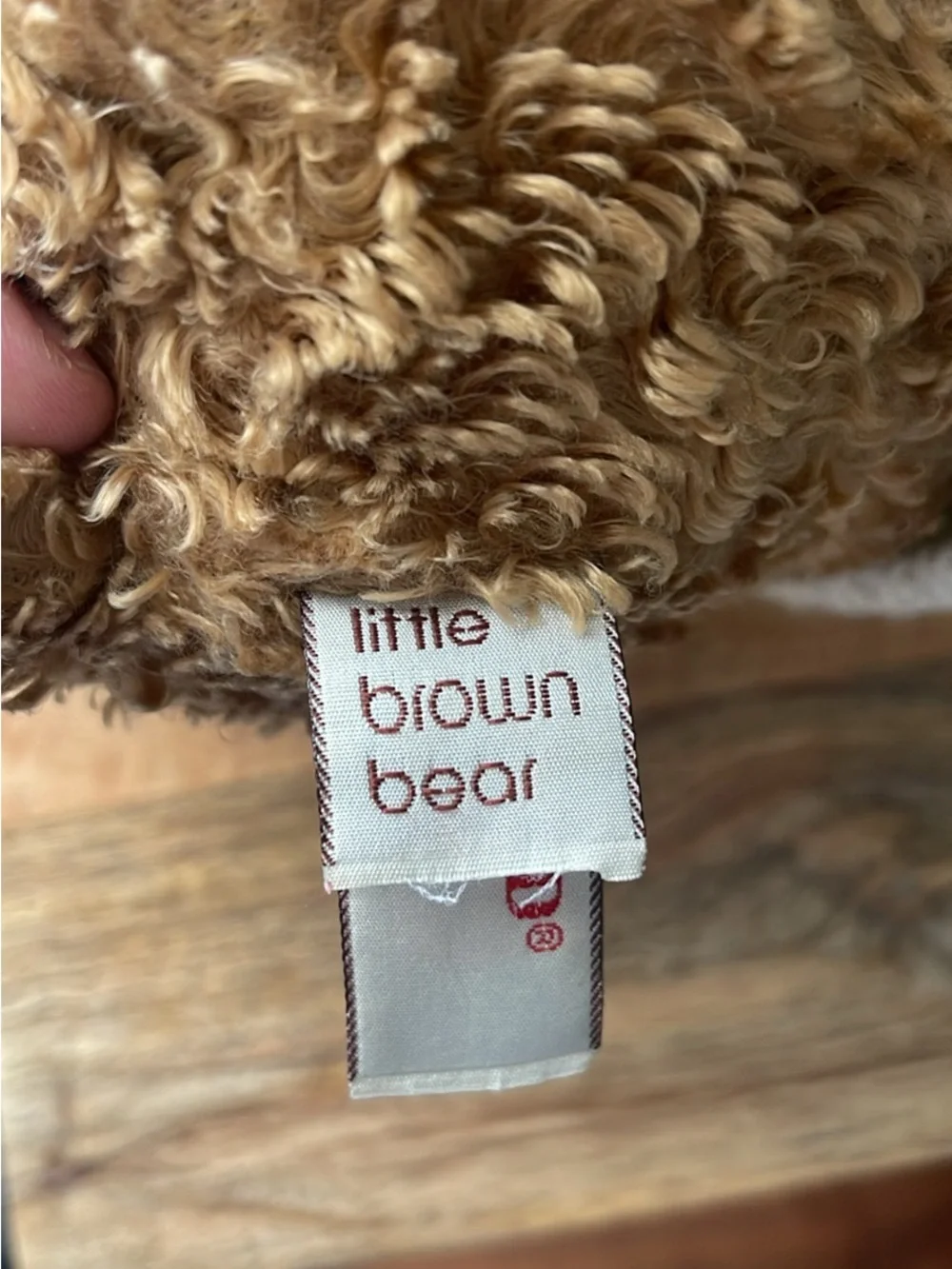 Gund Brown Teddy Bear with Green Knit Sweater
